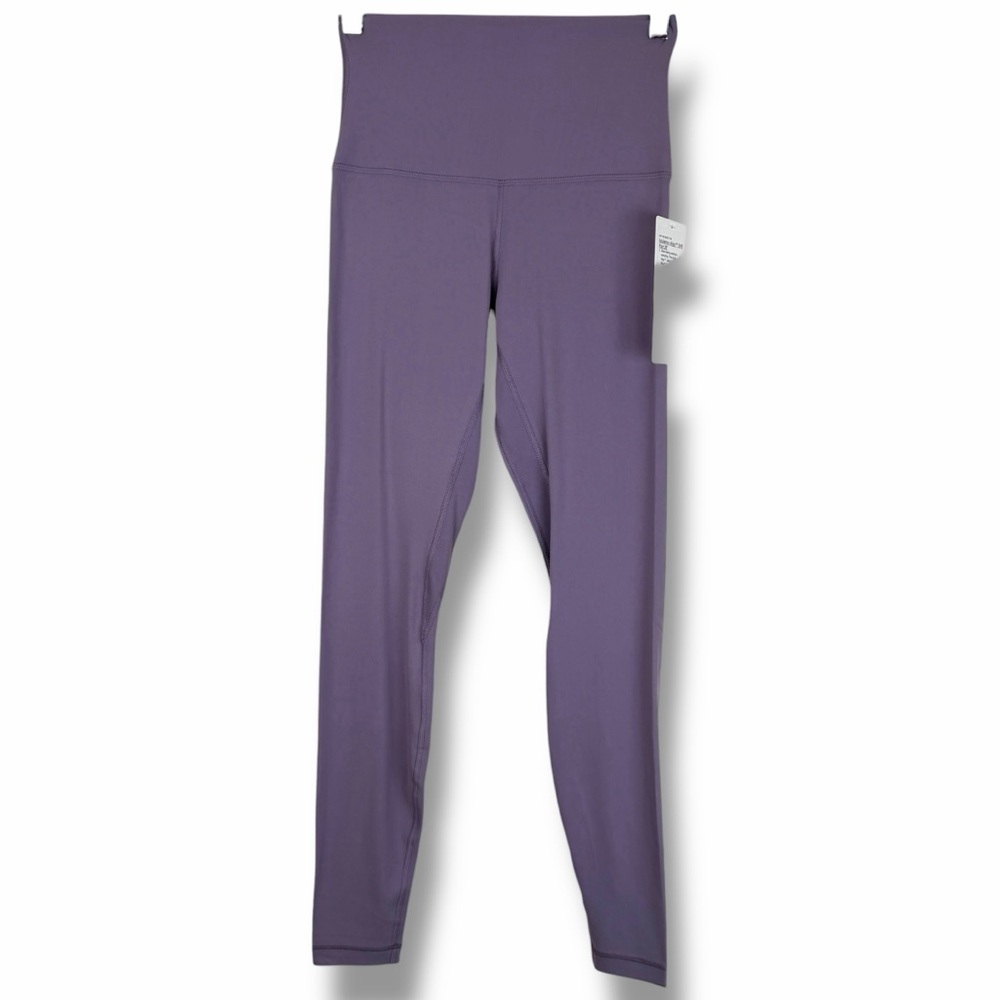 lululemon Align Super High Rise SHR Pant Leggings 28” Purple Ash PPAS size 6 NWT - Picture 4 of 9